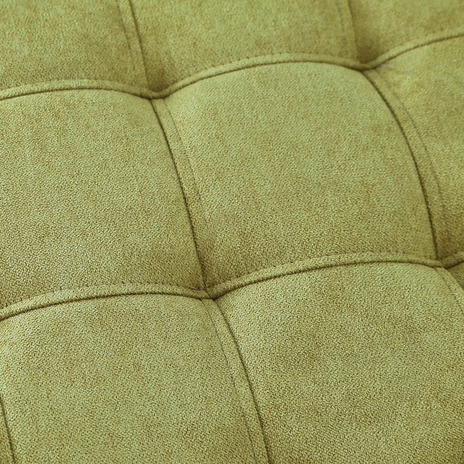 41’’ Tufted Ottoman with Storage- Green Rectangular Lift Top Storage Ottoman