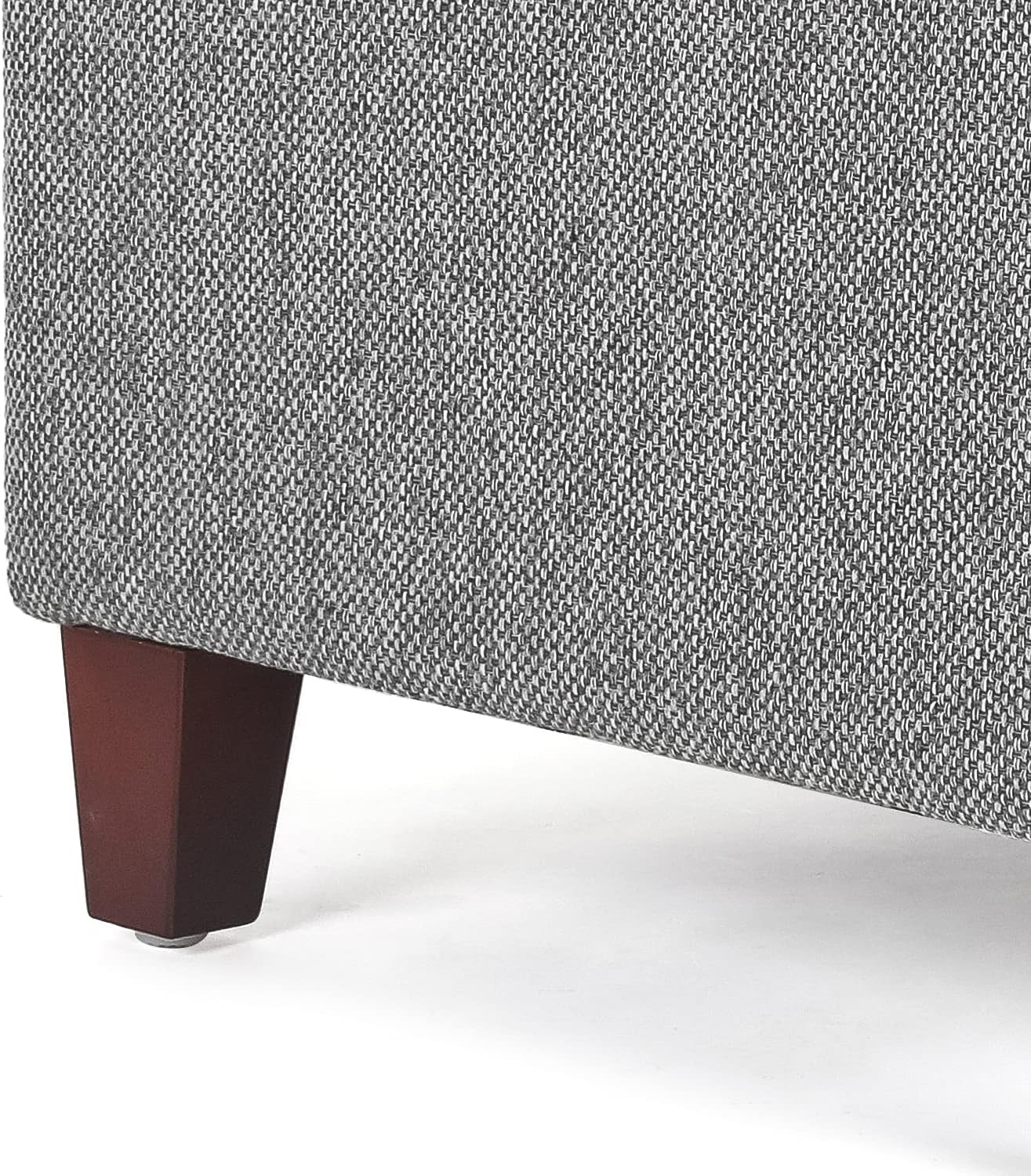 17’’ Square Ottoman with Storage- Small Storage Ottoman Foot Rest