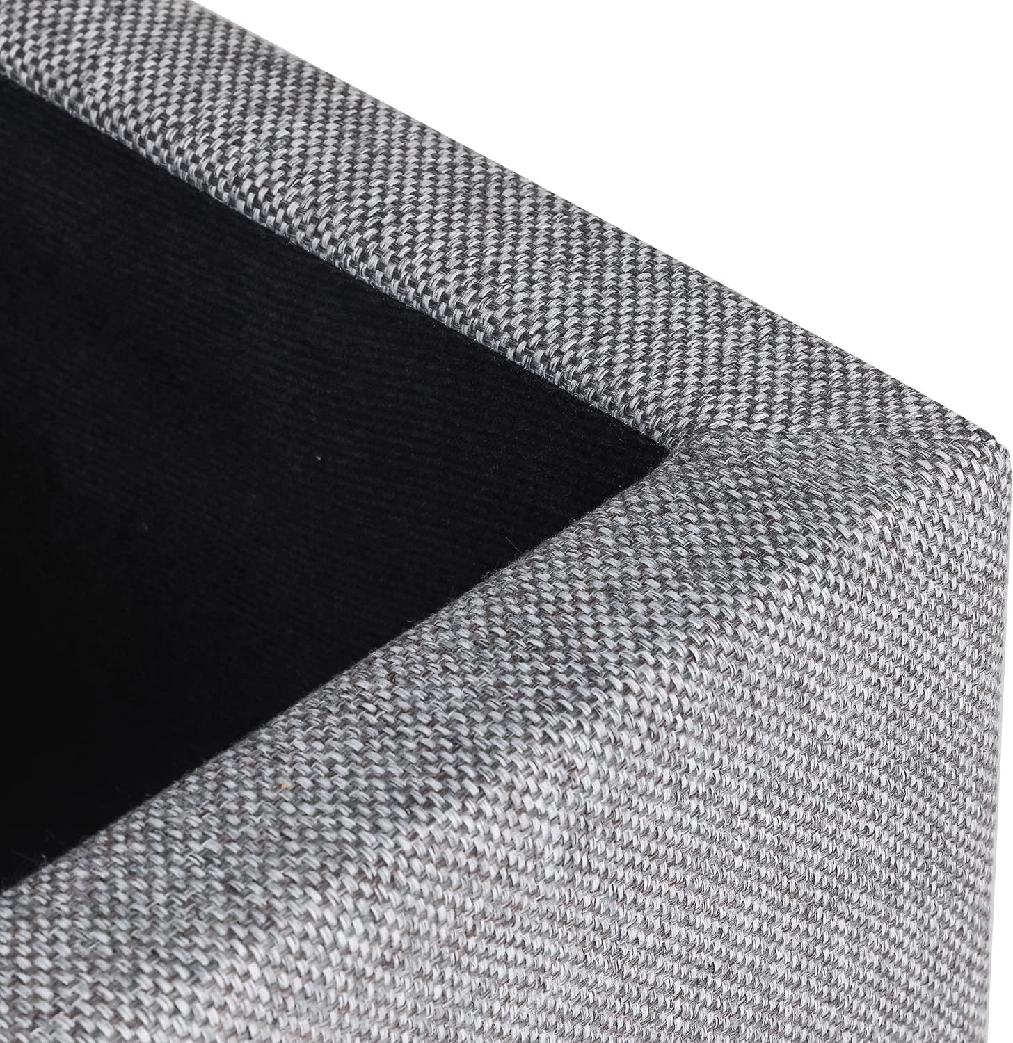 17’’ Square Ottoman with Storage- Small Storage Ottoman Foot Rest