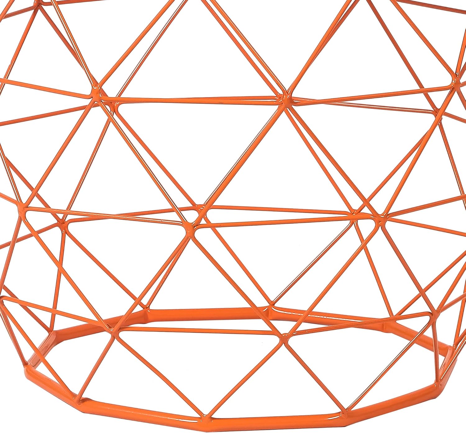 18-inch Home Garden Wire Round Metal Stool, Decorative Accent Display Plant Stand