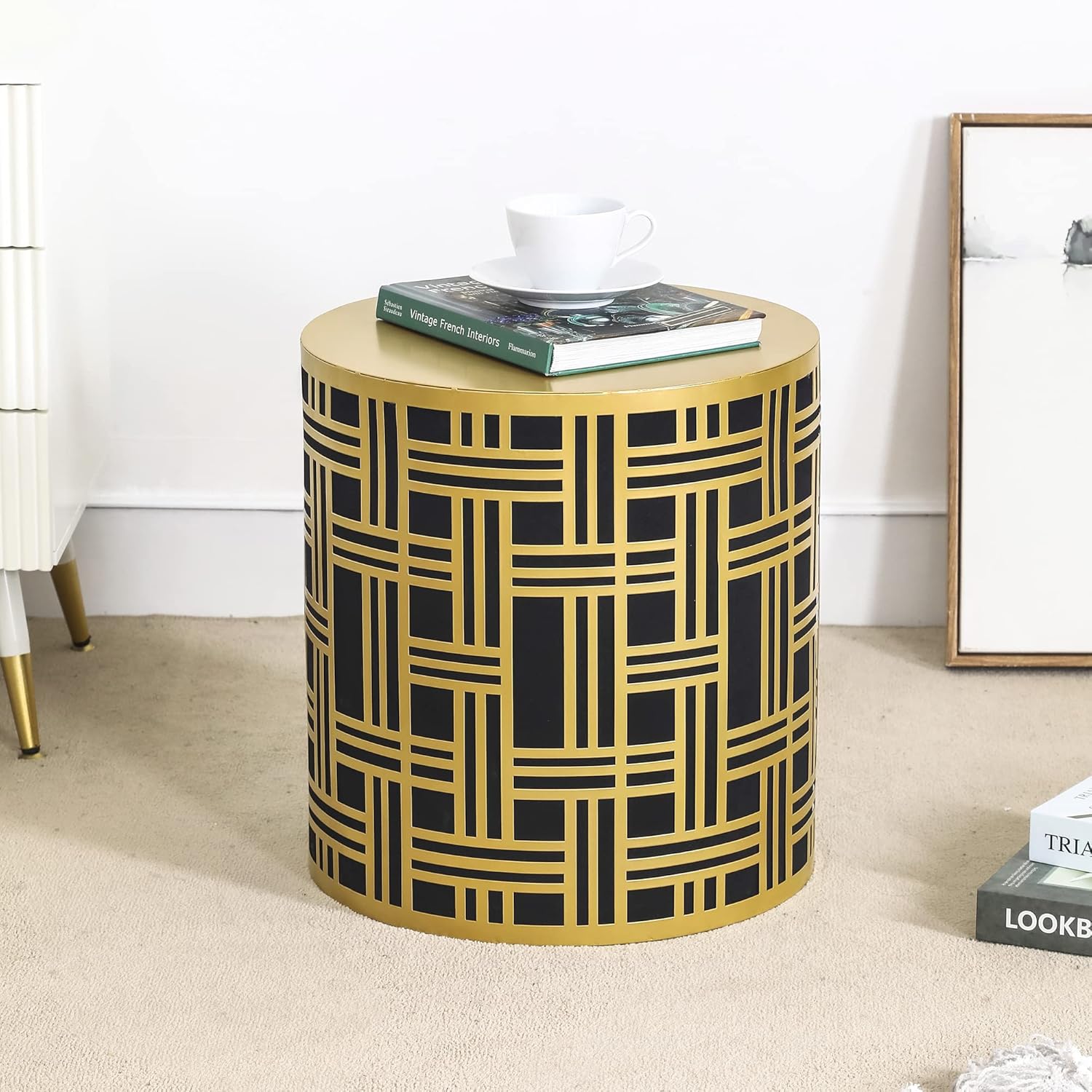 Modern Round End Tables,Decorative Accent Side End Tables