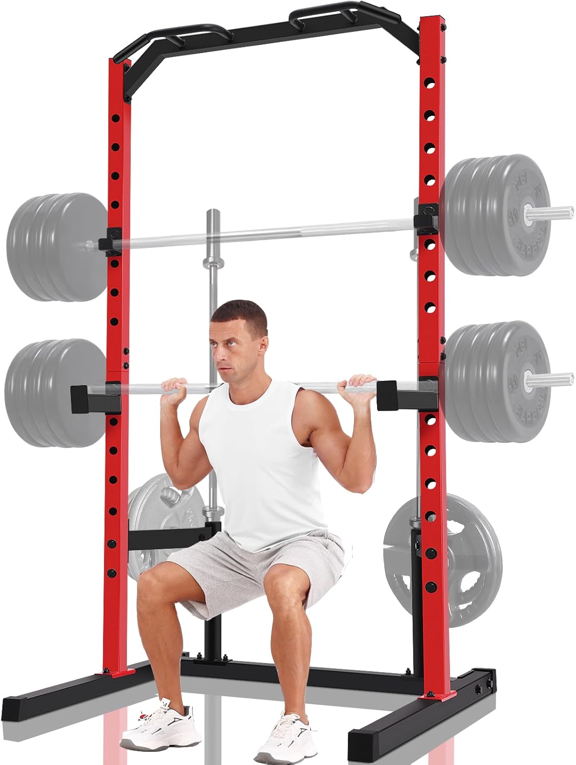 Squat Rack Amazon Training Bench All-in One OPPSDECOR Weight Bench