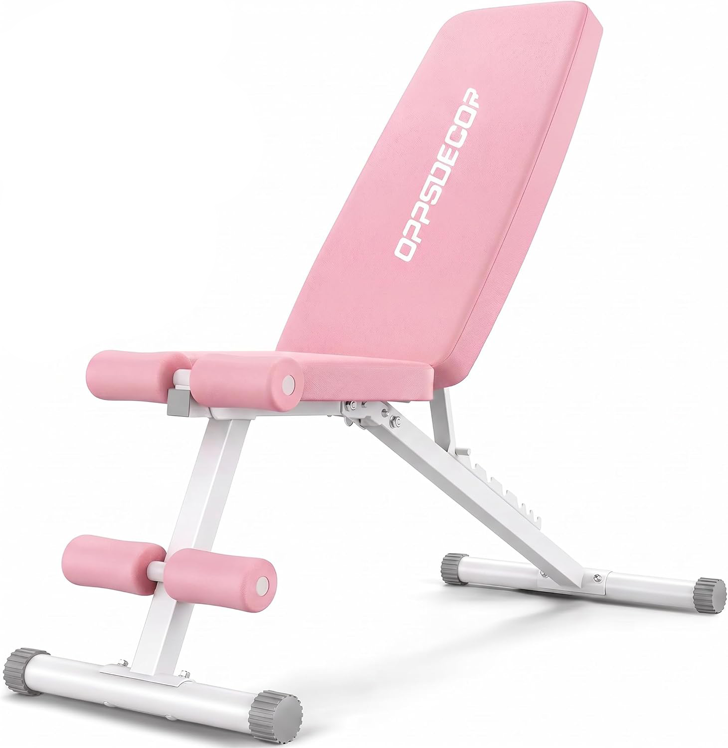 OPPSDECOR Weight Bench for Home Gym, ASTM-Certified 660LBS Fast Foldable Workout Bench for Home Gym