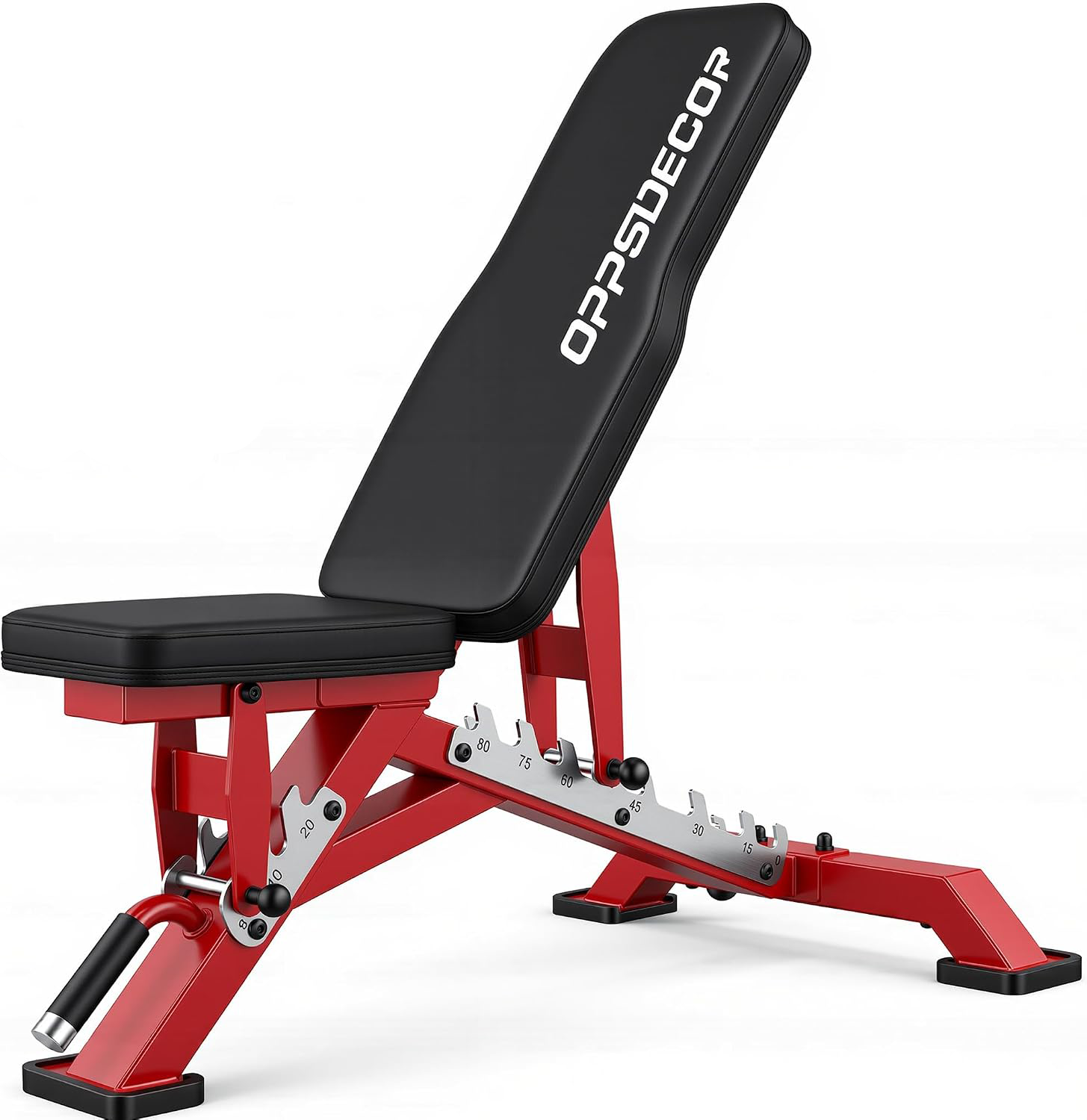 OPPSDECOR Pro Weight Bench, ASTM-Certified 1000LBS Heavy Duty Workout Bench
