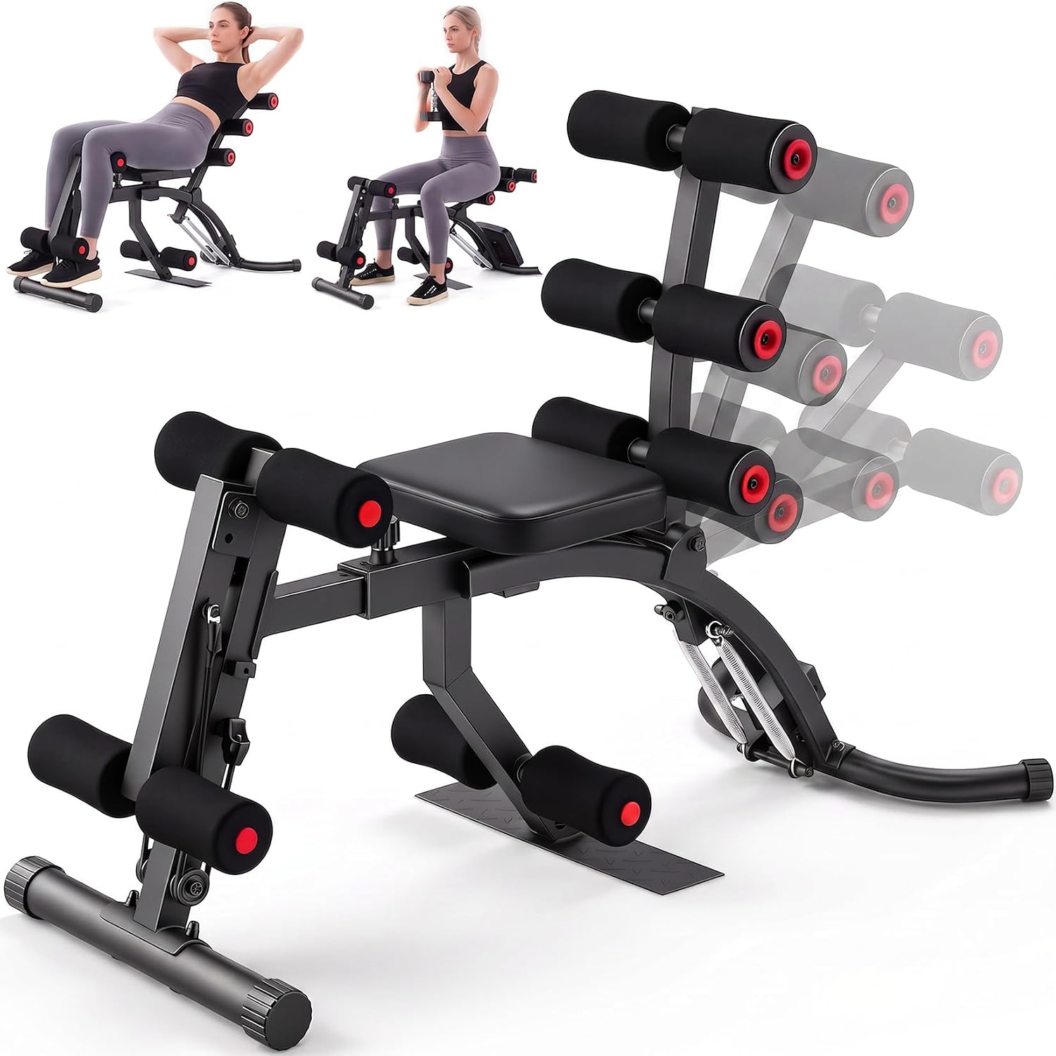 OPPSDECOR Weight Bench for Home Gym, ASTM-Certified 660LBS Fast Foldable Workout Bench for Home Gym