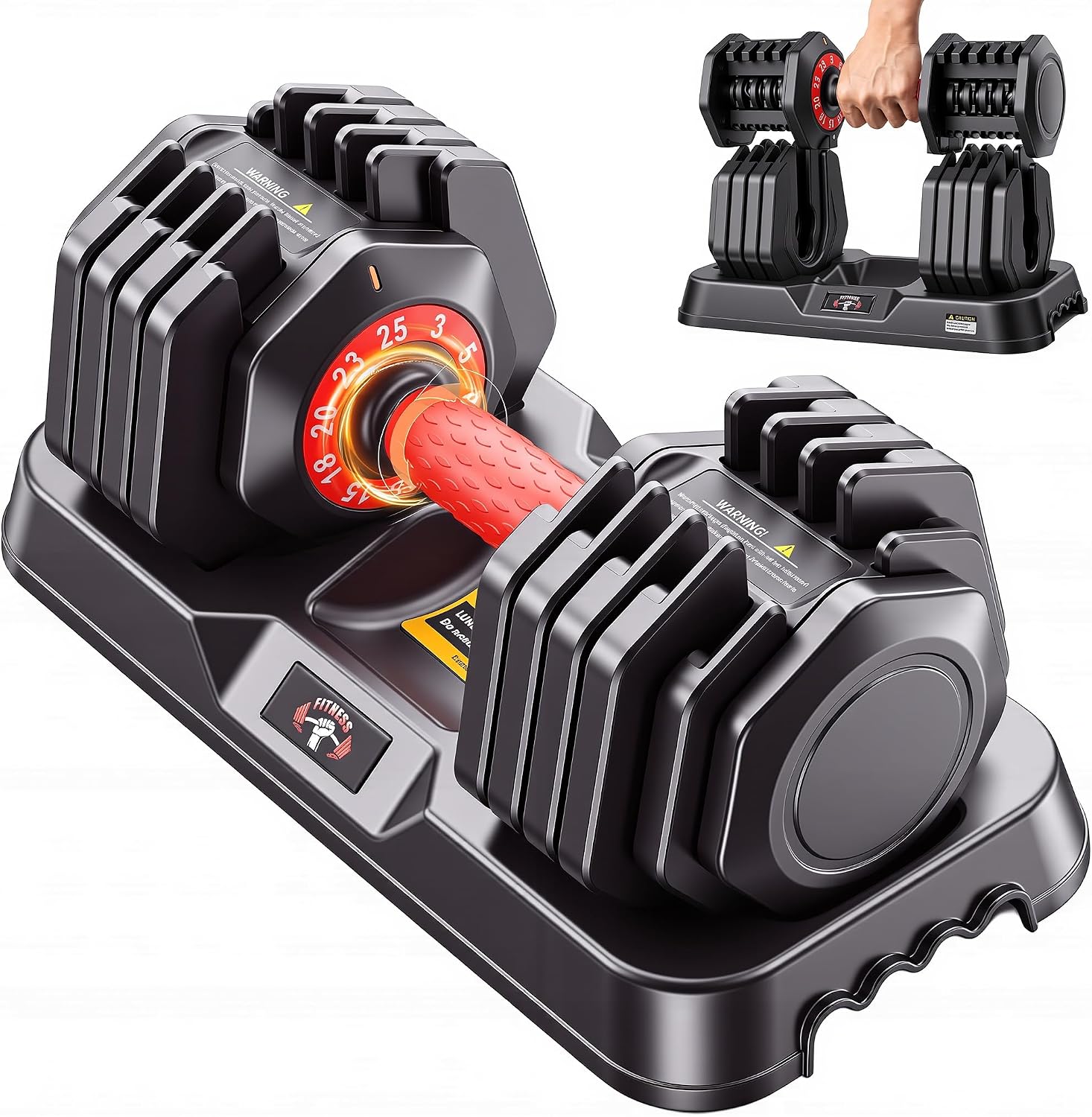 OPPSDECOR Adjustable Dumbbell Set