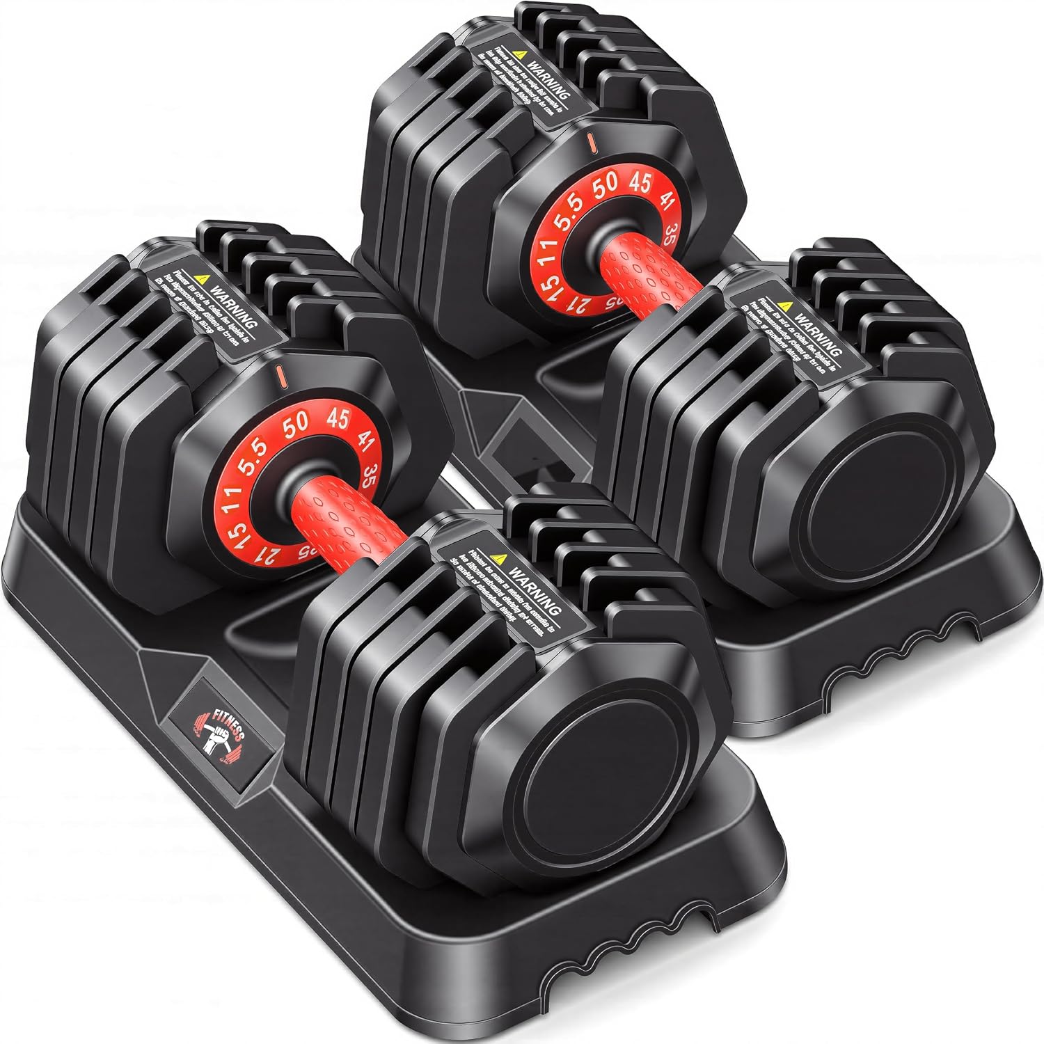 OPPSDECOR Adjustable Dumbbell Set