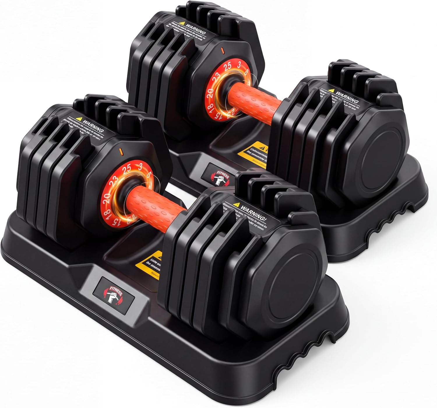 OPPSDECOR Adjustable Dumbbell Set