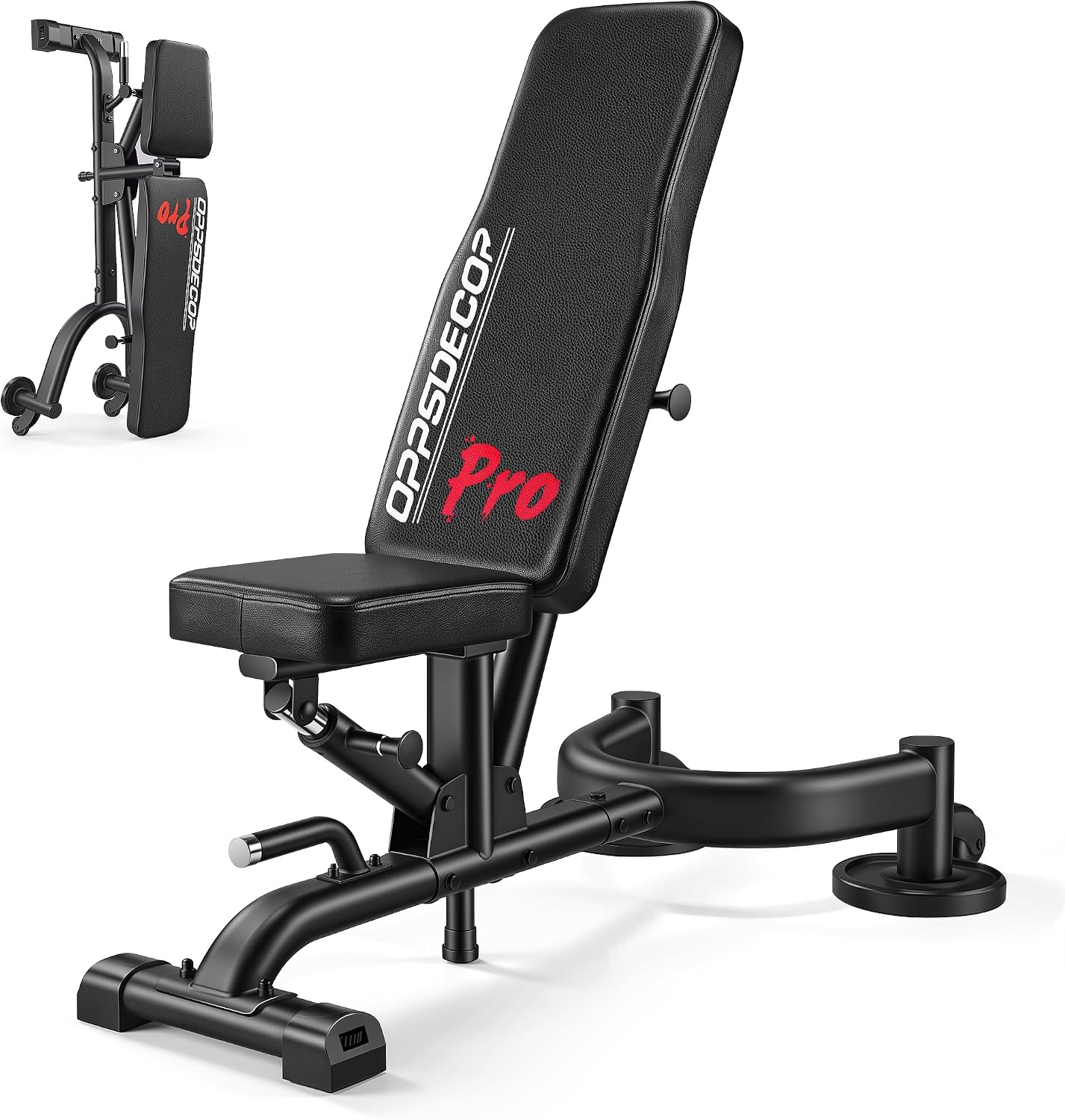 OPPSDECOR Commercial Weight Bench Set