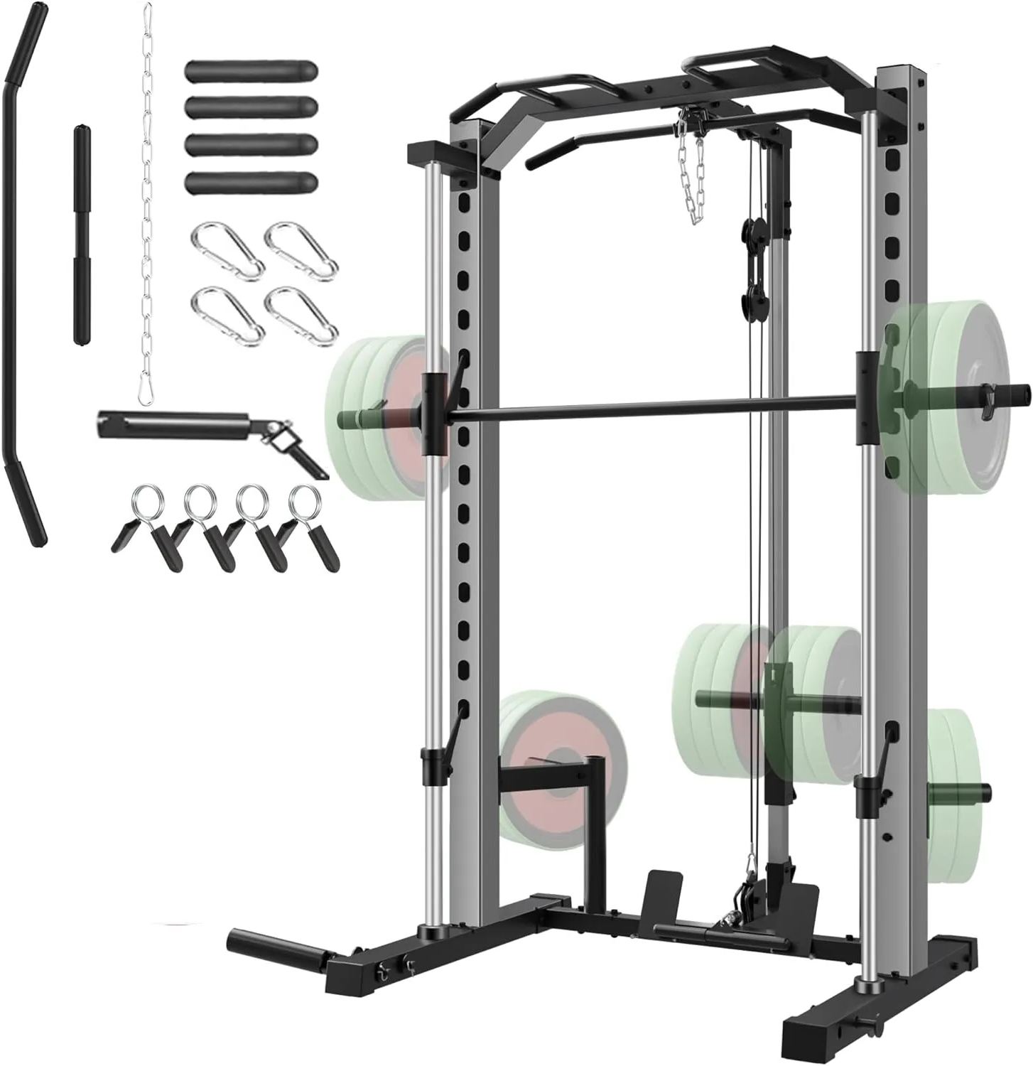 OPPSDECOR All-in-One Adjustable Smith Machine