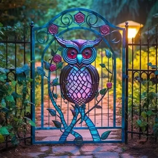 Glass Garden Gate Dooemn