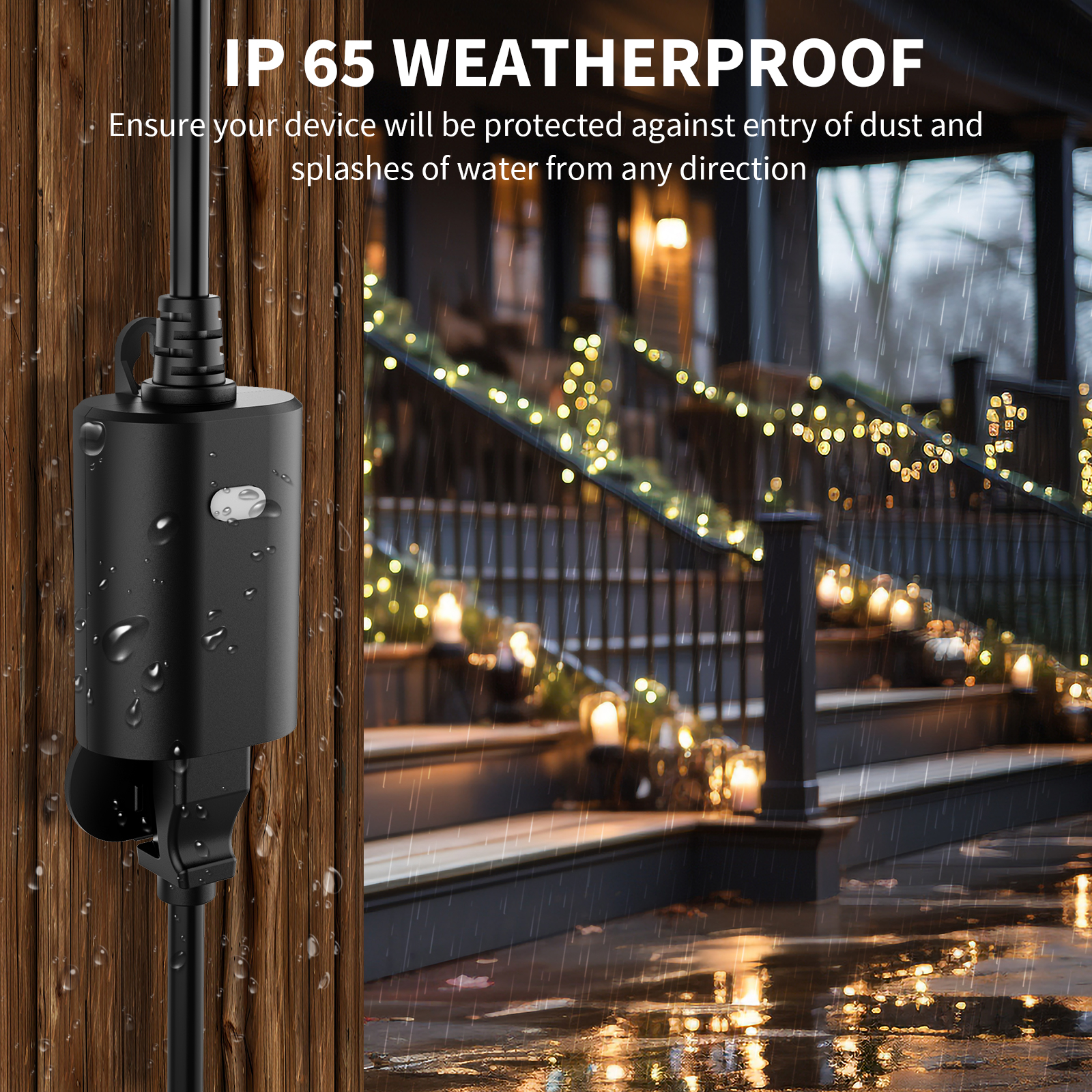 Minoston Z-Wave 800 Series Smart Plug Energy Power Monitor (MP22ZP)