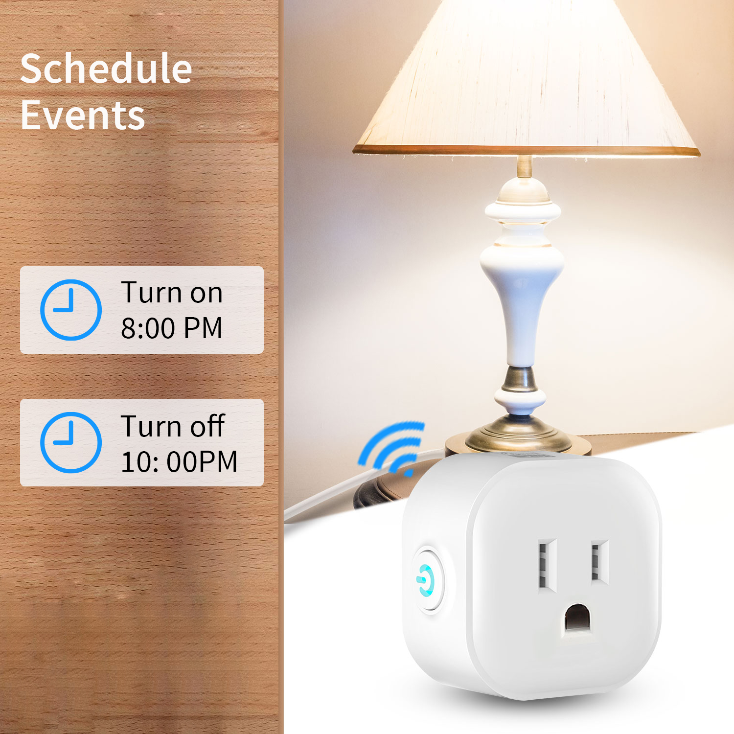 Minoston Z-Wave 00 Series Energy Power Monitor Smart Plug