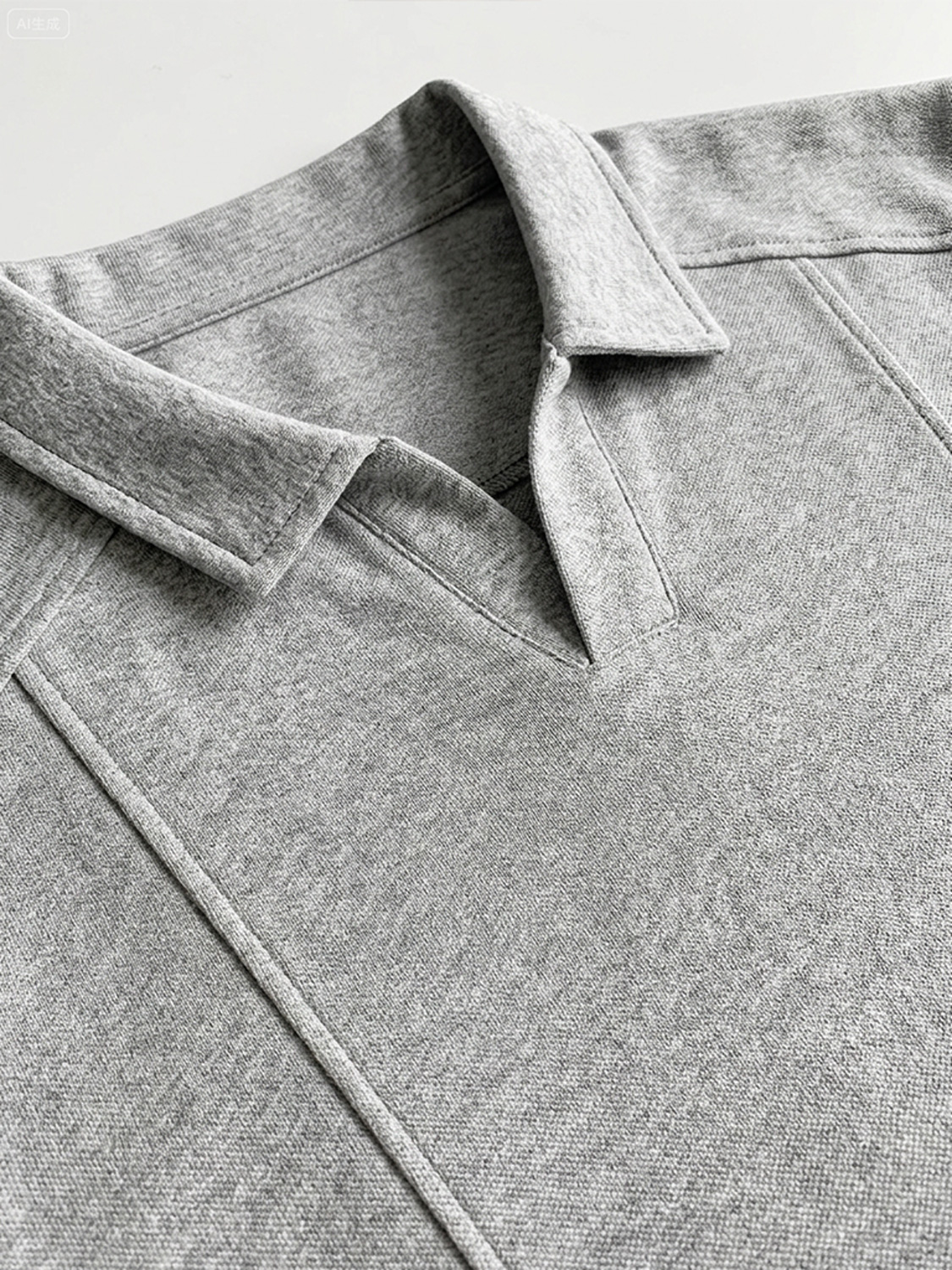 Men's Deconstructed Design Seagull Collar Casual Short-sleeved Polo Shirt