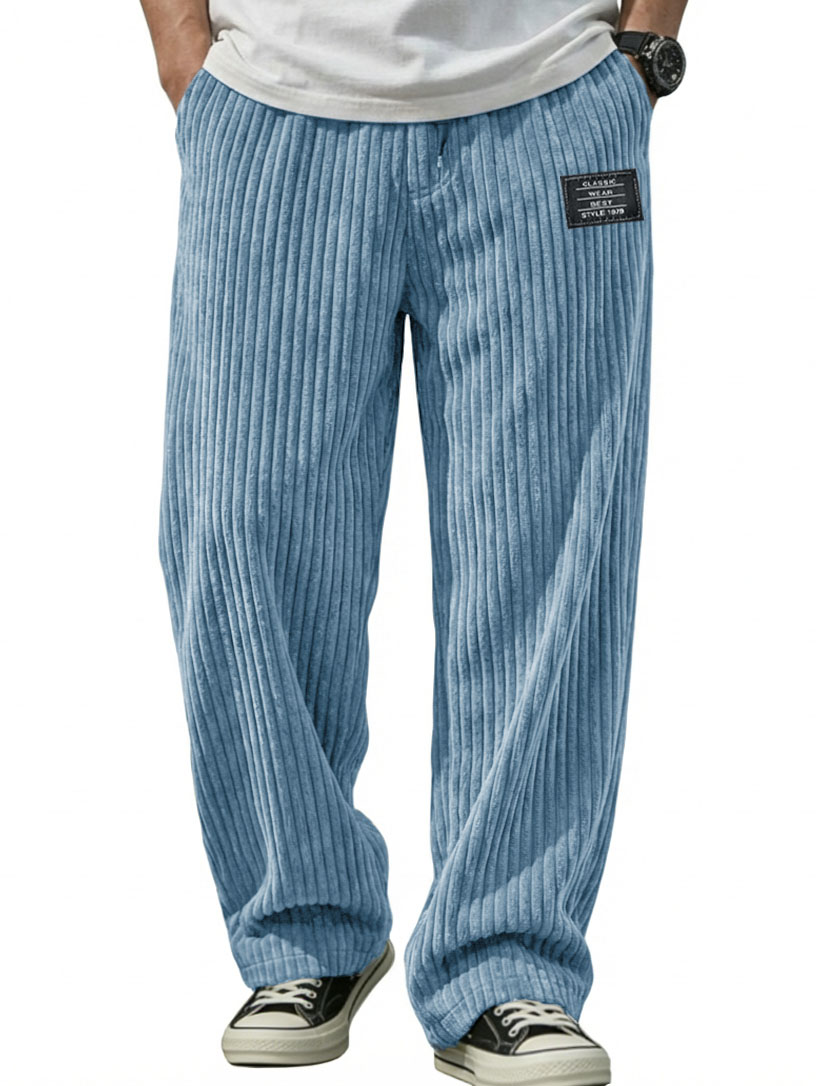 Stylish Casual Loose Pocket Tether Pants