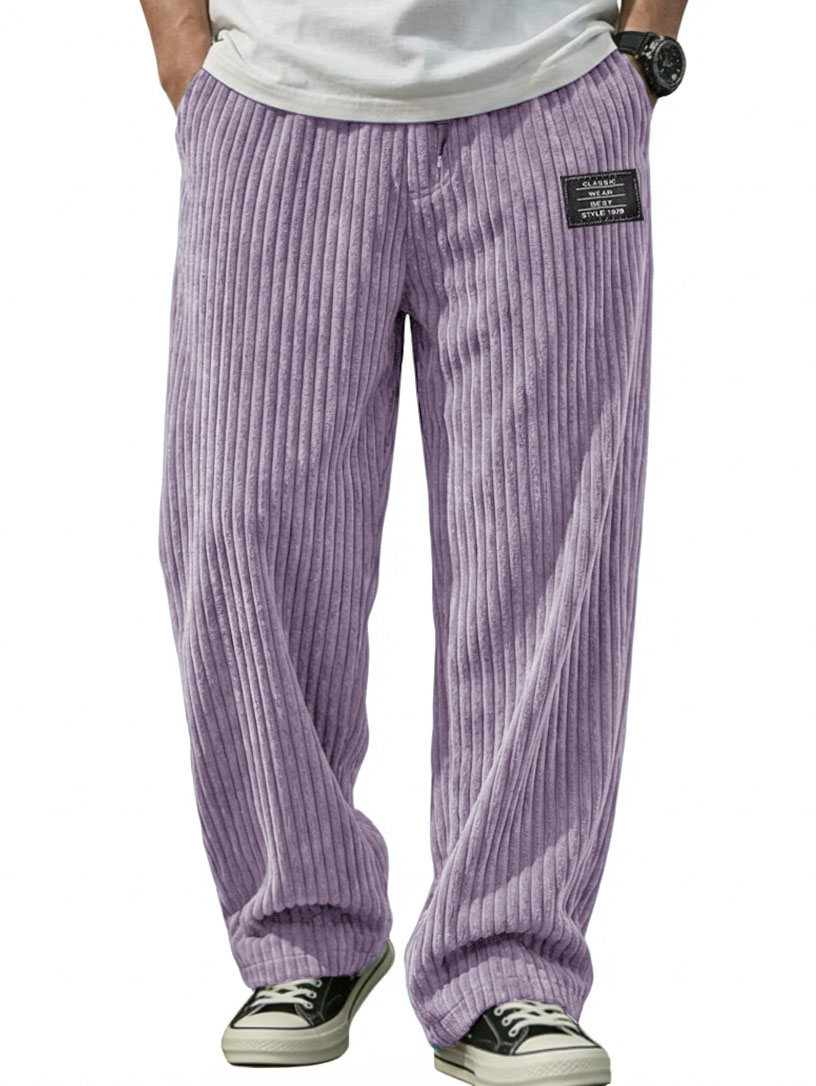 Stylish Casual Loose Pocket Tether Pants