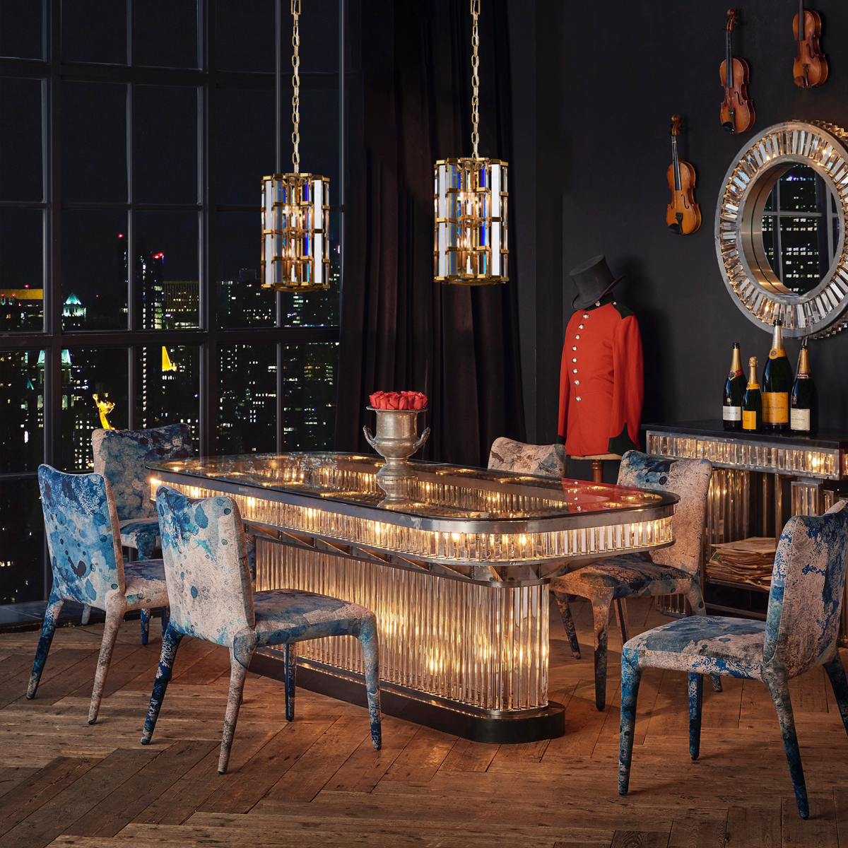 Isolde Cylindrical Pendant