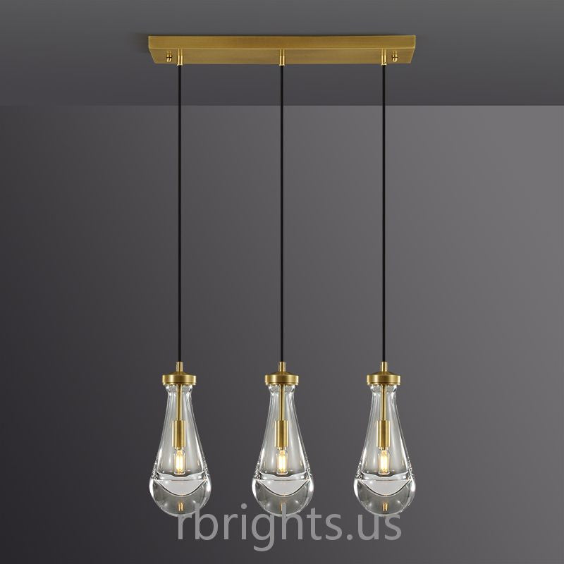 Raindrops Rectangular Chandelier 22" Cord chandeliers for dining room,chandeliers for stairways,chandeliers for foyer,chandeliers for bedrooms,chandeliers for kitchen,chandeliers for living room Rbrights Vintage Brass  