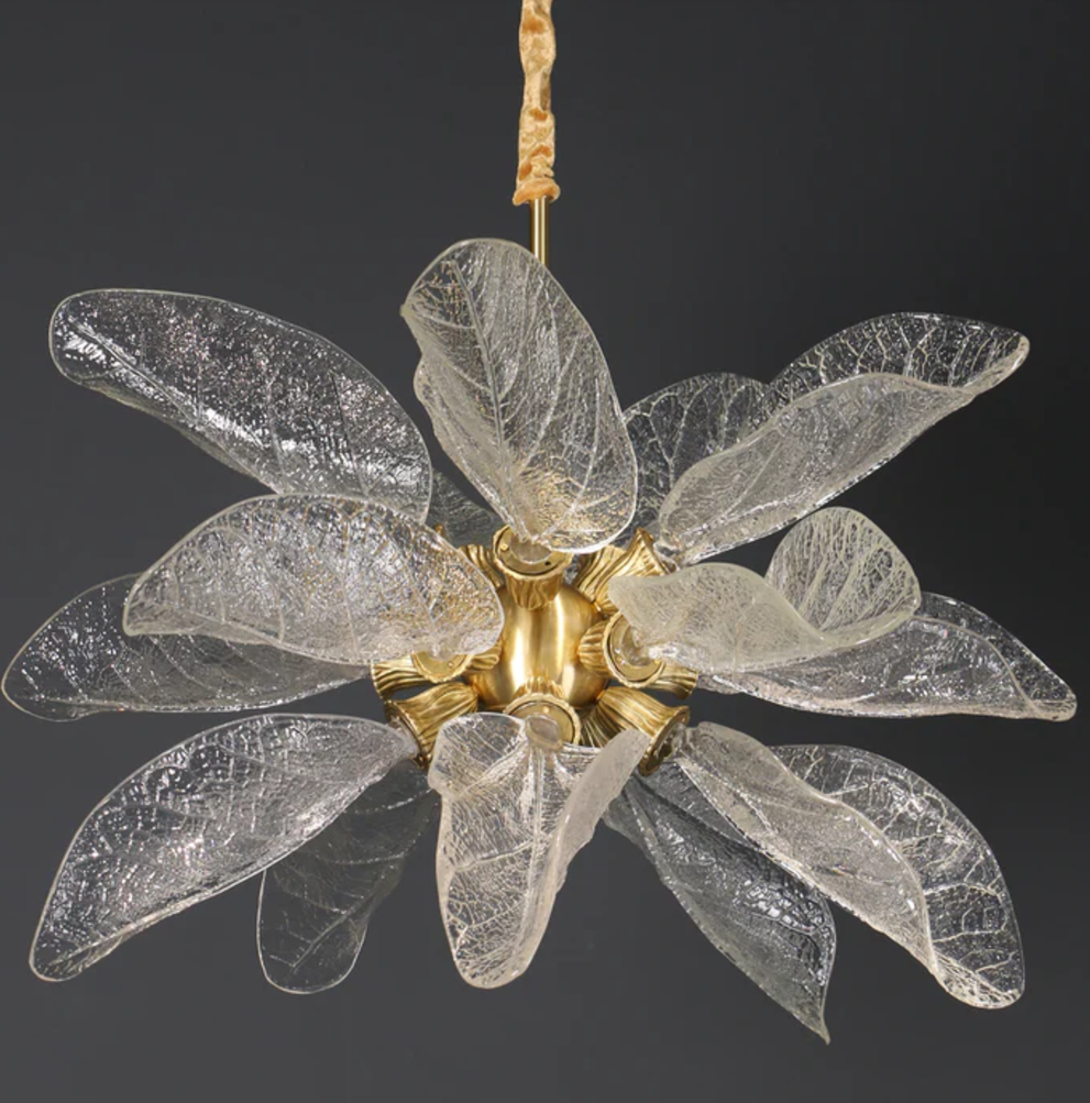 Venini Leaf Bloom Chandelier