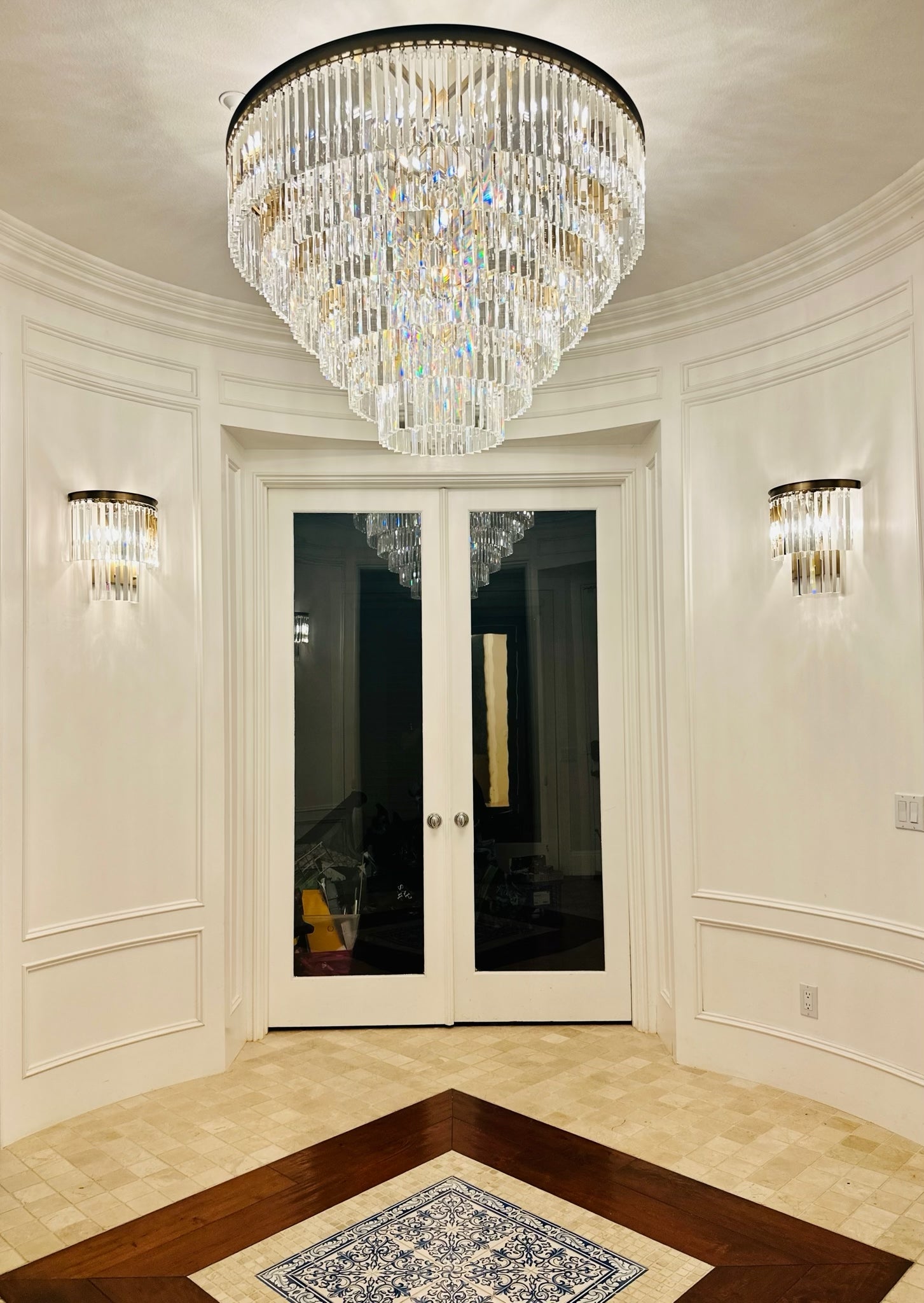 1920s Kelly Wall Sconce & Chandelier