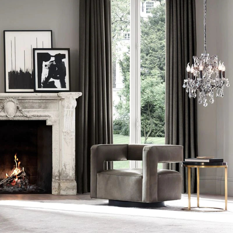 19th C. Rococo Iron & Crystal Round Chandelier 18" chandeliers for dining room,chandeliers for stairways,chandeliers for foyer,chandeliers for bedrooms,chandeliers for kitchen,chandeliers for living room rbrights   