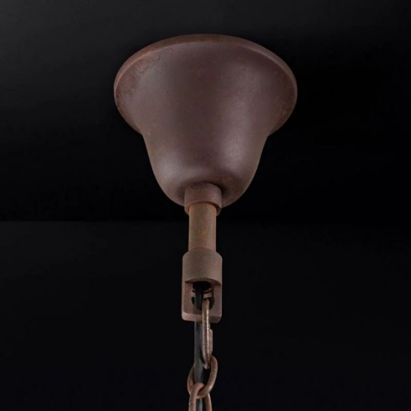 19th C. Rococo Iron & Crystal Round Chandelier 33" chandeliers for dining room,chandeliers for stairways,chandeliers for foyer,chandeliers for bedrooms,chandeliers for kitchen,chandeliers for living room rbrights   