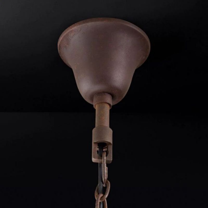 19th C. Rococo Iron & Crystal Round Chandelier 40" chandeliers for dining room,chandeliers for stairways,chandeliers for foyer,chandeliers for bedrooms,chandeliers for kitchen,chandeliers for living room rbrights   