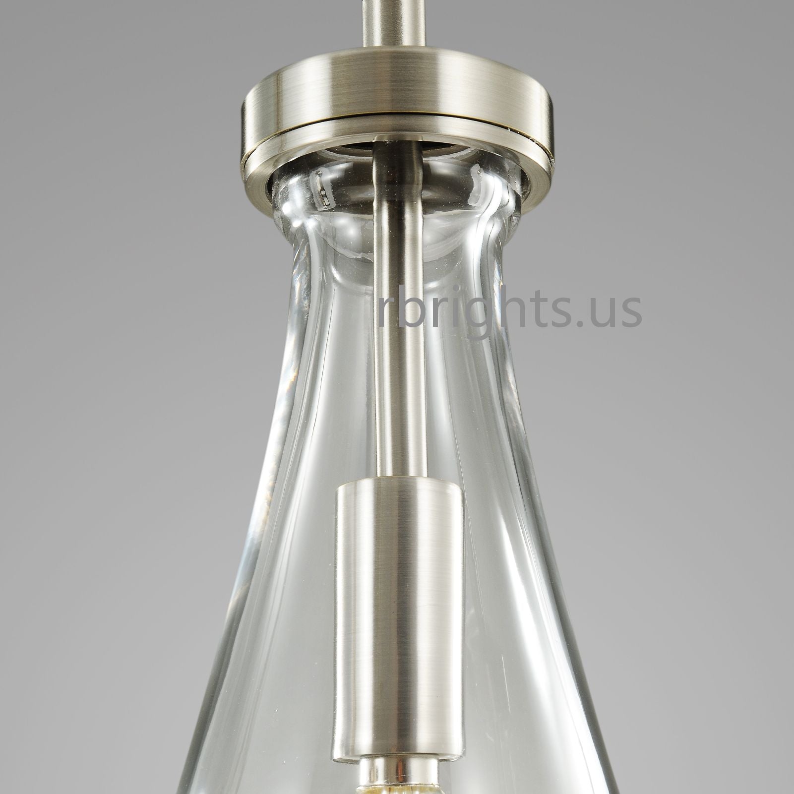 Raindrop round chandelier 8"(rod) chandeliers for dining room,chandeliers for stairways,chandeliers for foyer,chandeliers for bedrooms,chandeliers for kitchen,chandeliers for living room Rbrights   