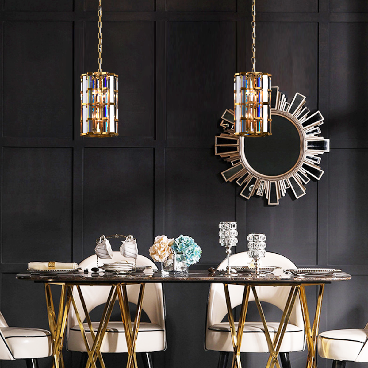 Isolde Cylindrical Pendant