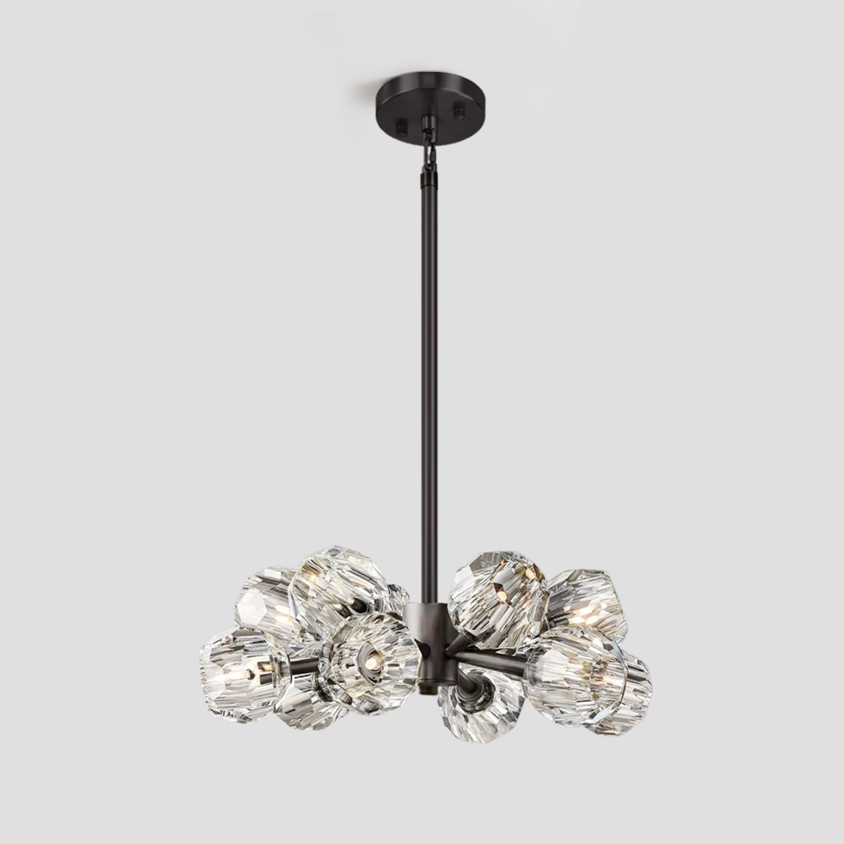 Apricity Clear Glass Chandelier