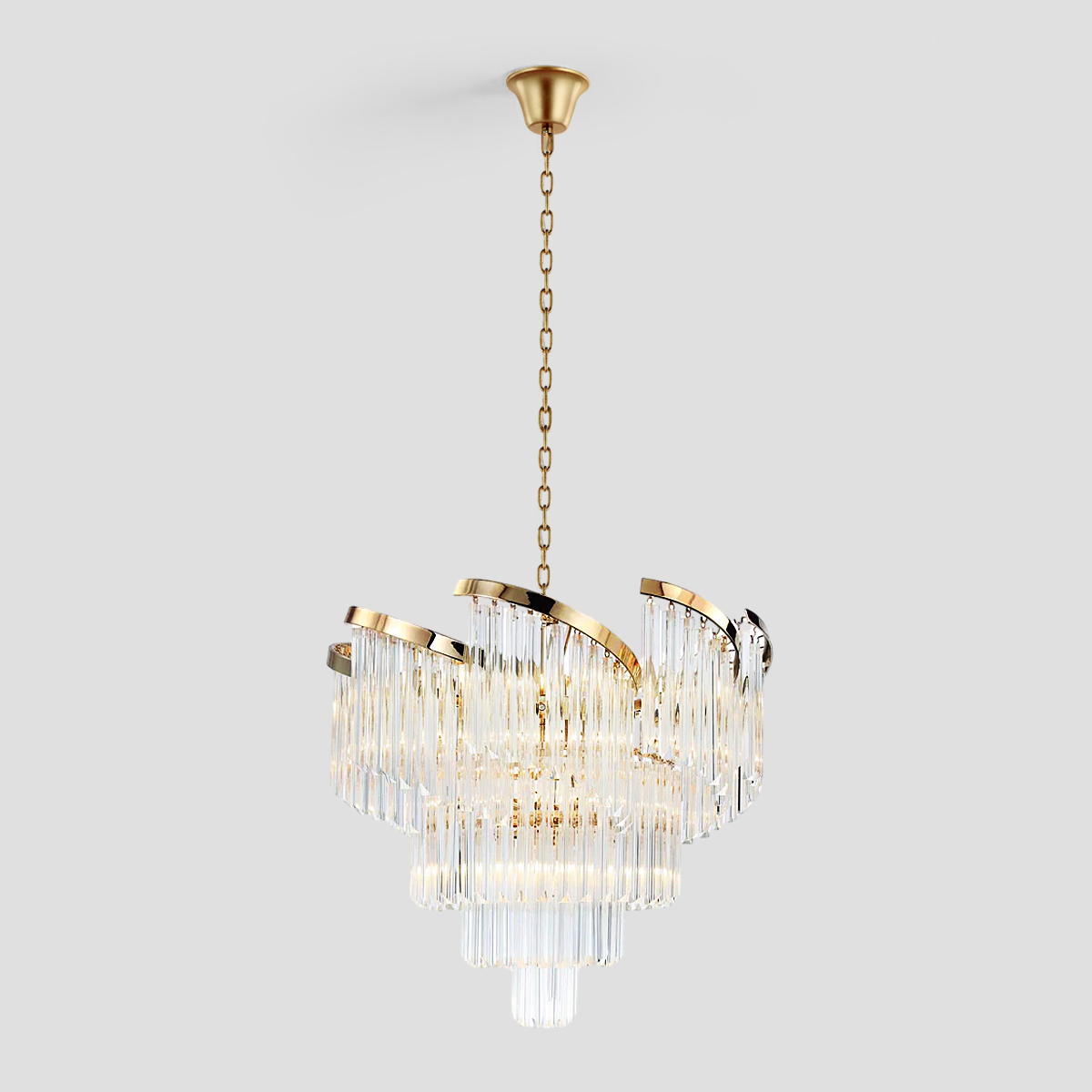 Jake Flow Crystal Chandelier