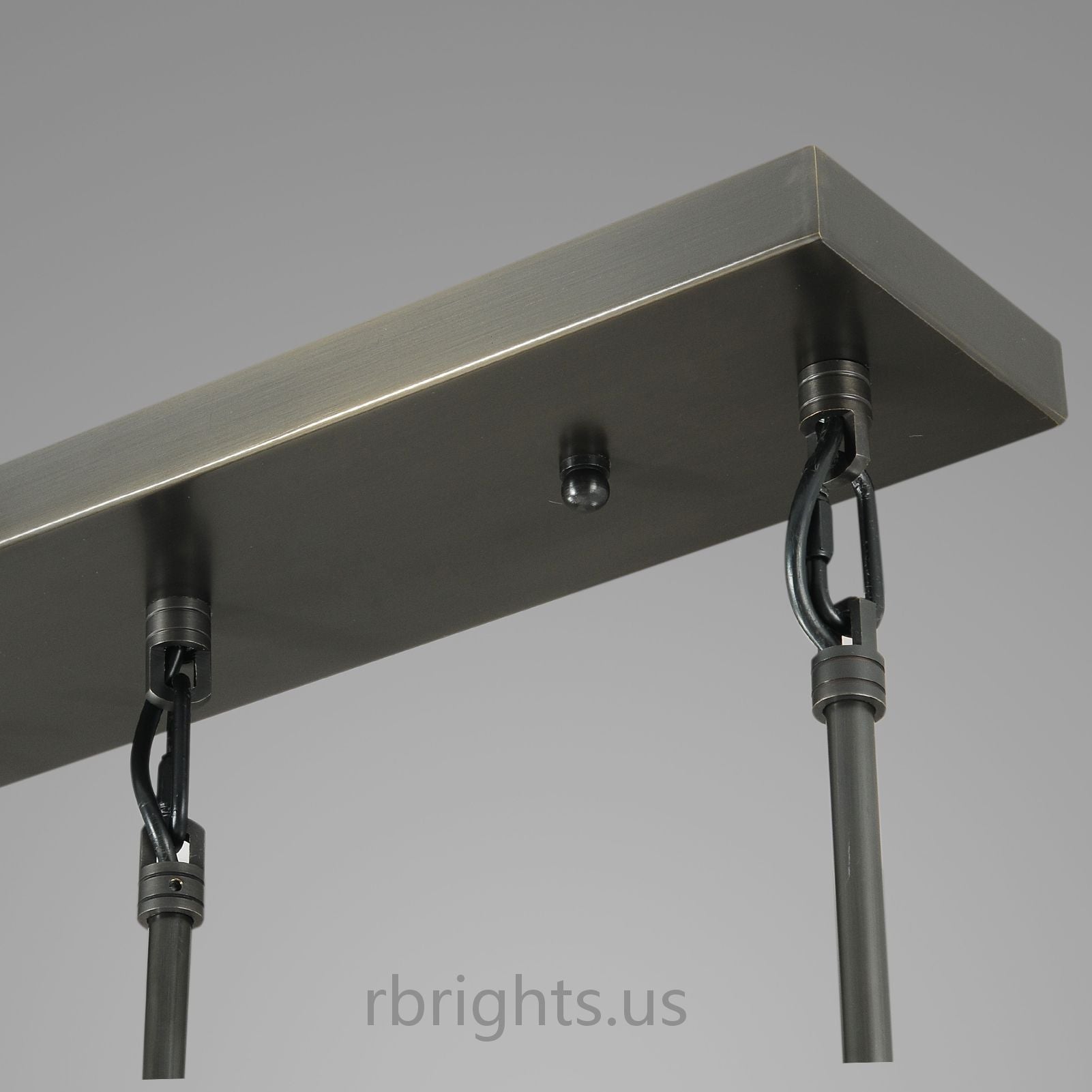 Raindrops Rectangular Chandelier 36" rod chandeliers for dining room,chandeliers for stairways,chandeliers for foyer,chandeliers for bedrooms,chandeliers for kitchen,chandeliers for living room Rbrights   