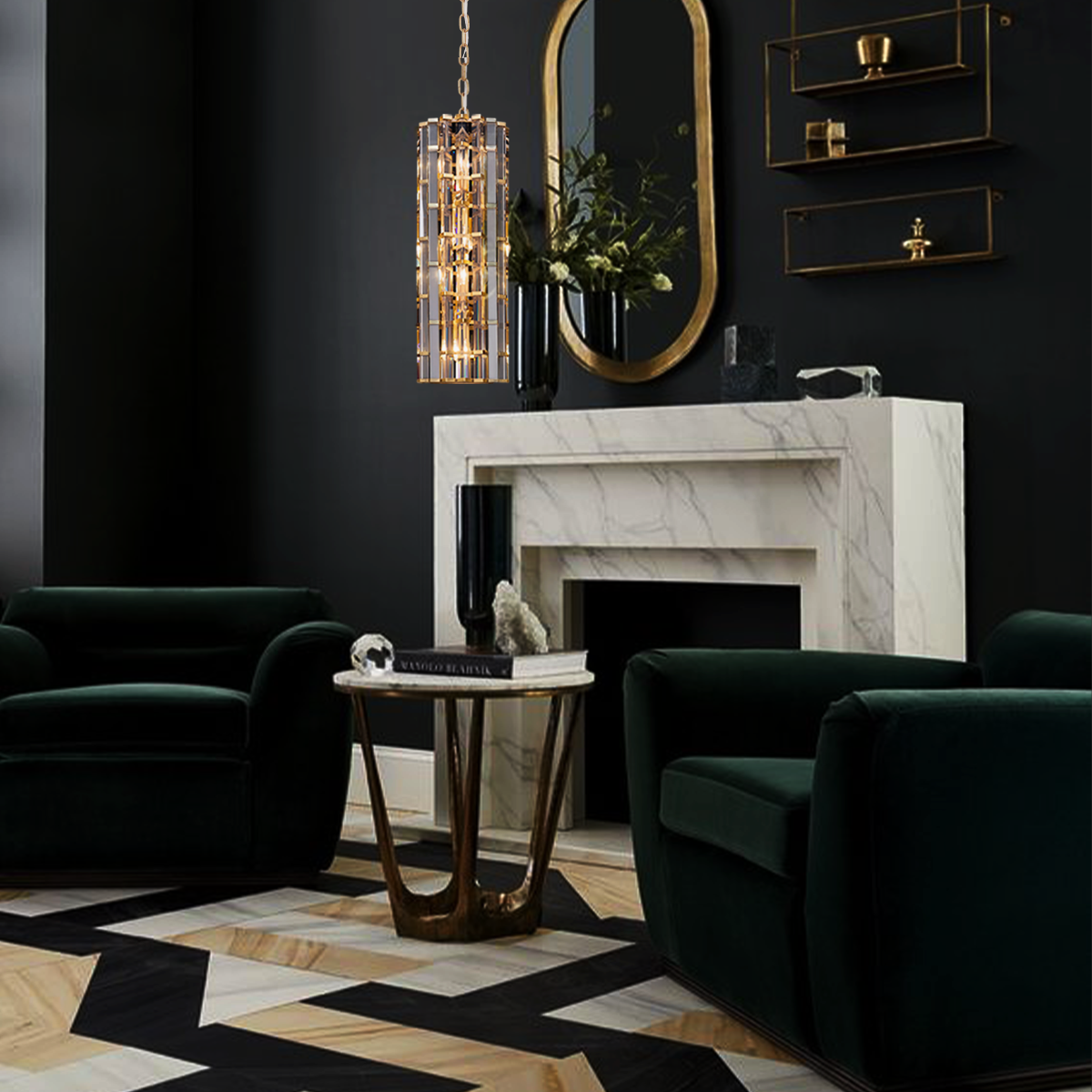 Isolde Cylindrical Pendant