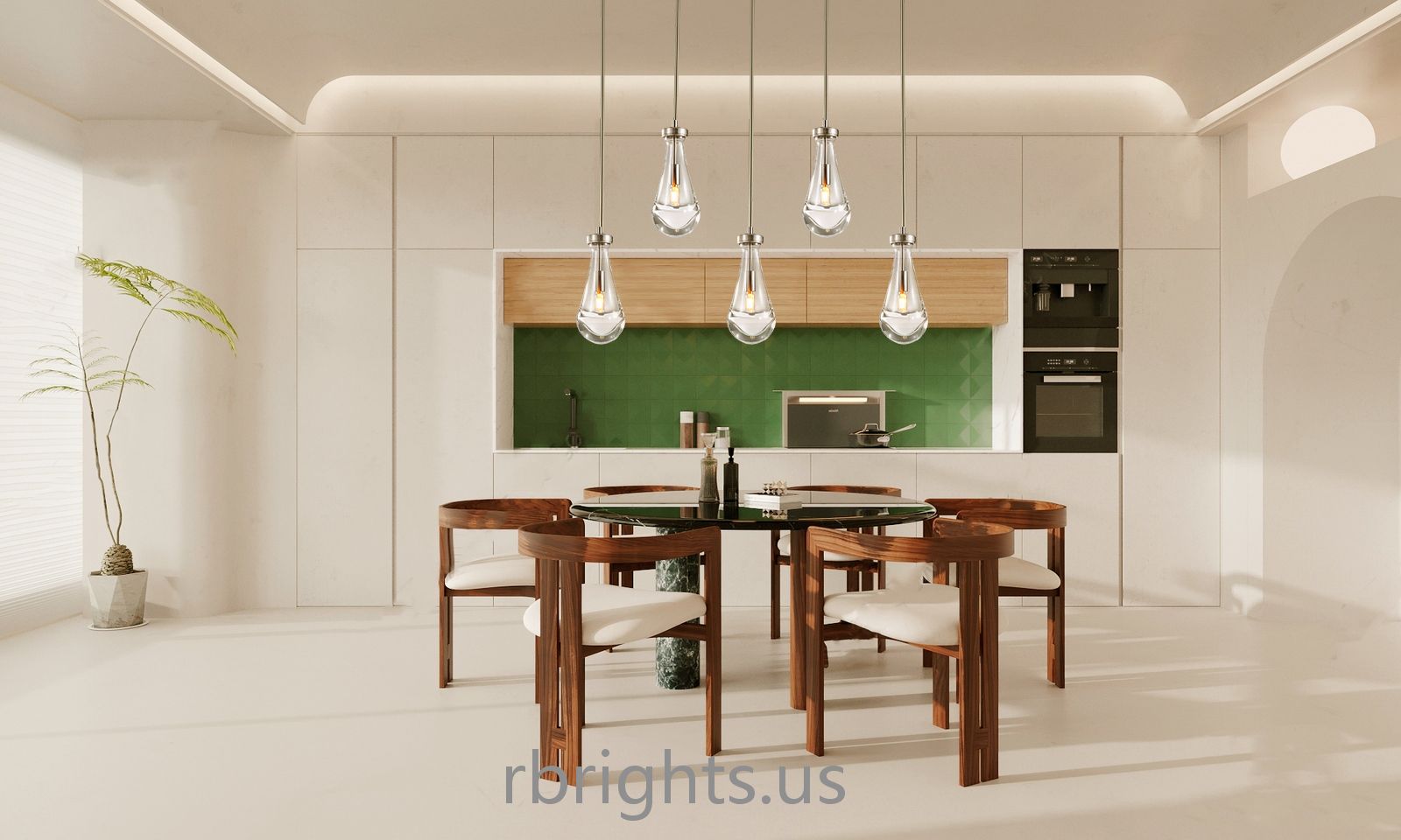 Raindrops Rectangular Chandelier 36" cord chandeliers for dining room,chandeliers for stairways,chandeliers for foyer,chandeliers for bedrooms,chandeliers for kitchen,chandeliers for living room Rbrights   