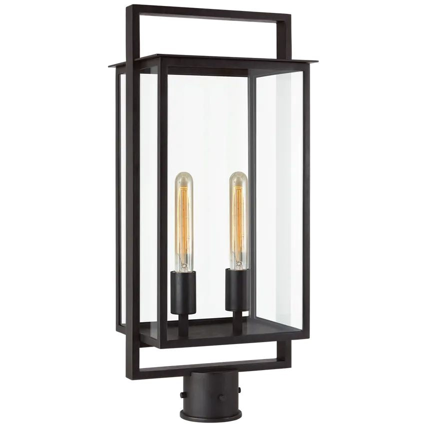 Agnes Rectangular Post Lantern Outdoor Lamp