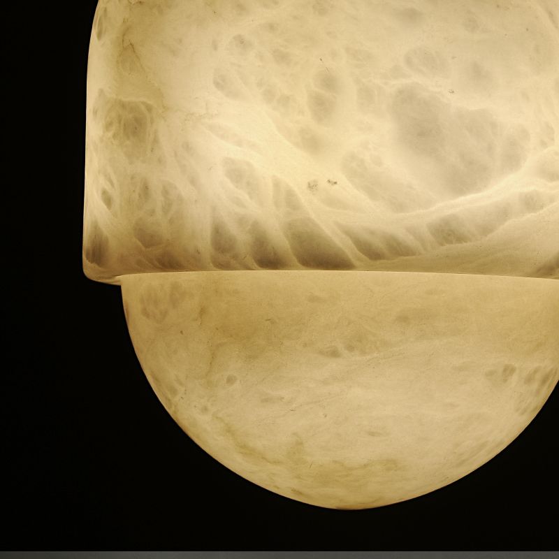 Alabaster Yoko Pendant