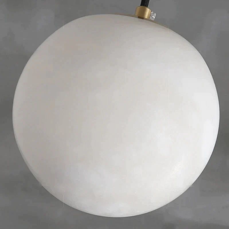 Alabaster Ball Pendant Light Pendant for living room,Pendant for kitchen,Pendant for bathrooms,Pendant for bedrooms,Pendant for foyer,Pendant for stairways,Pendant for dining room rbrights   