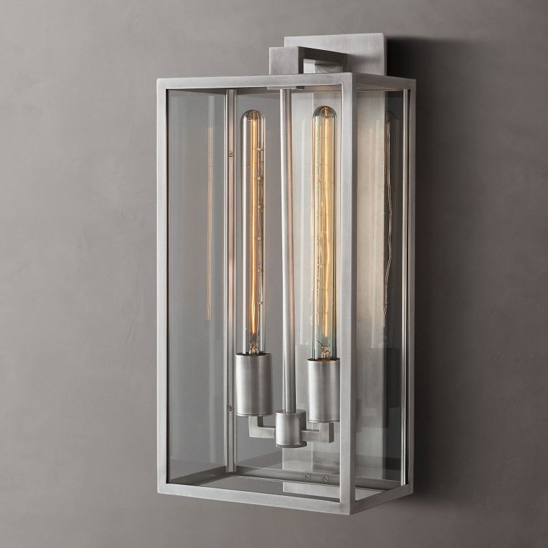 Becklola Sconce 21" wall sconce for bedroom,wall sconce for dining room,wall sconce for stairways,wall sconce for foyer,wall sconce for bathrooms,wall sconce for kitchen,wall sconce for living room Rbrights Polished Nickel  