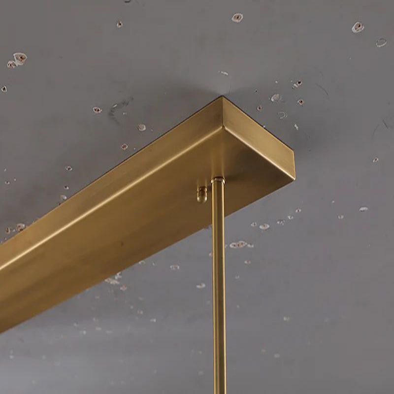 Beliy Crystal Rectangular Chandelier 54"