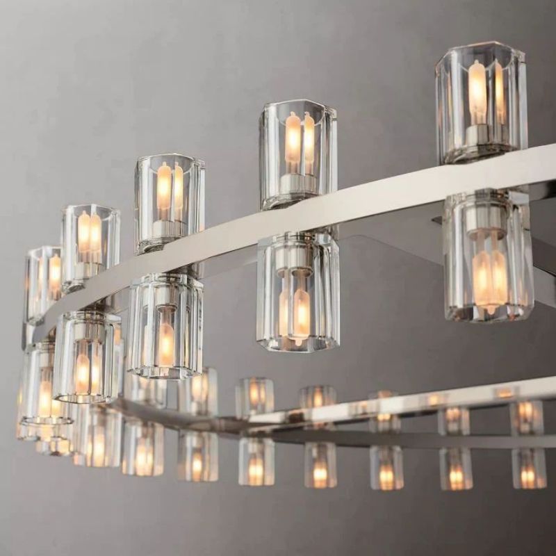 Beliy Crystal Shades Round Chandelier 60" chandeliers for dining room,chandeliers for stairways,chandeliers for foyer,chandeliers for bedrooms,chandeliers for kitchen,chandeliers for living room Rbrights   