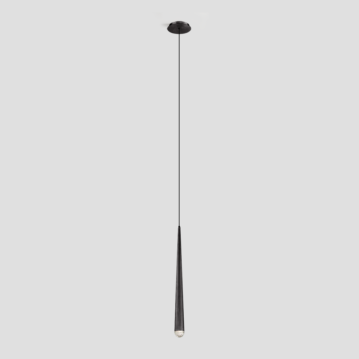 Fern Round Tubular Pendant