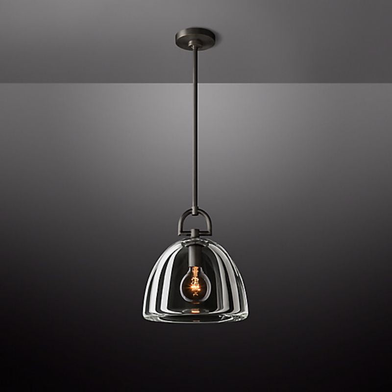 Botanist Dome Pendant Pendant for living room,Pendant for kitchen,Pendant for bathrooms,Pendant for bedrooms,Pendant for foyer,Pendant for stairways,Pendant for dining room Rbrights 7" Bronze 