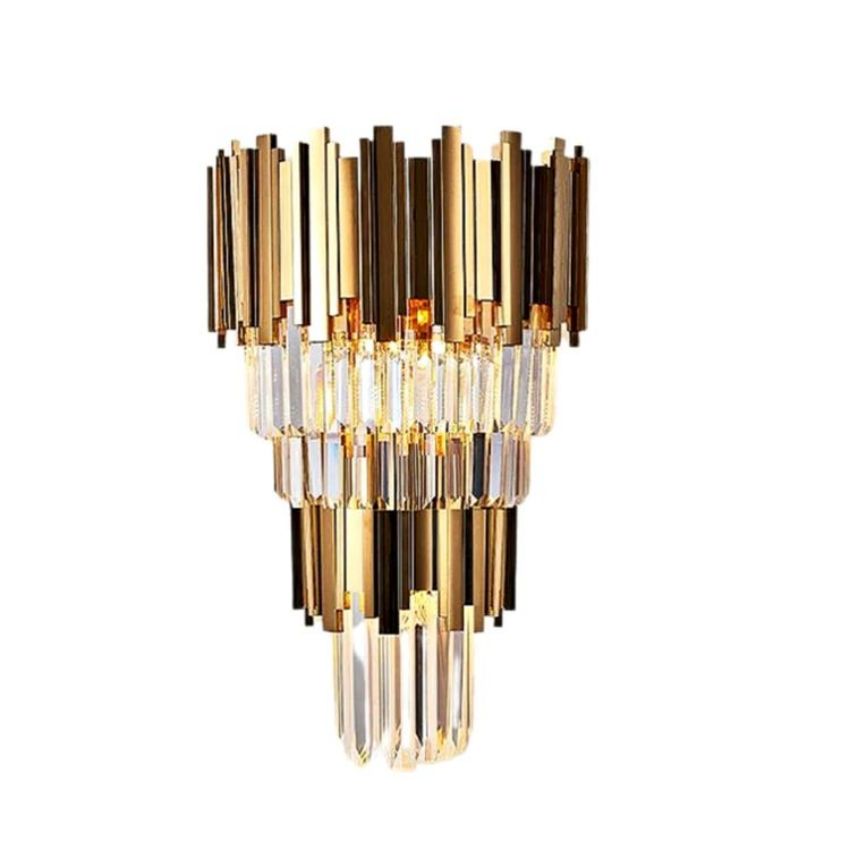 Bourbons Grand Crystal Sconce wall sconce for bedroom,wall sconce for dining room,wall sconce for stairways,wall sconce for foyer,wall sconce for bathrooms,wall sconce for kitchen,wall sconce for living room Rbrights   