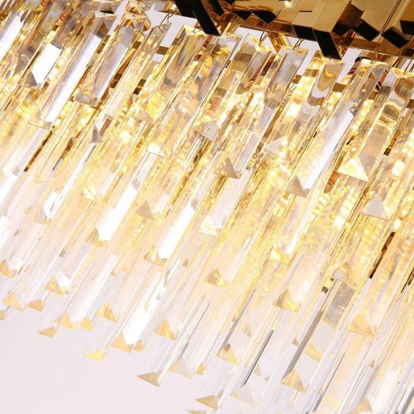 Bourbons Felipe Crystal Oval Chandelier chandeliers for dining room,chandeliers for stairways,chandeliers for foyer,chandeliers for bedrooms,chandeliers for kitchen,chandeliers for living room Rbrights   