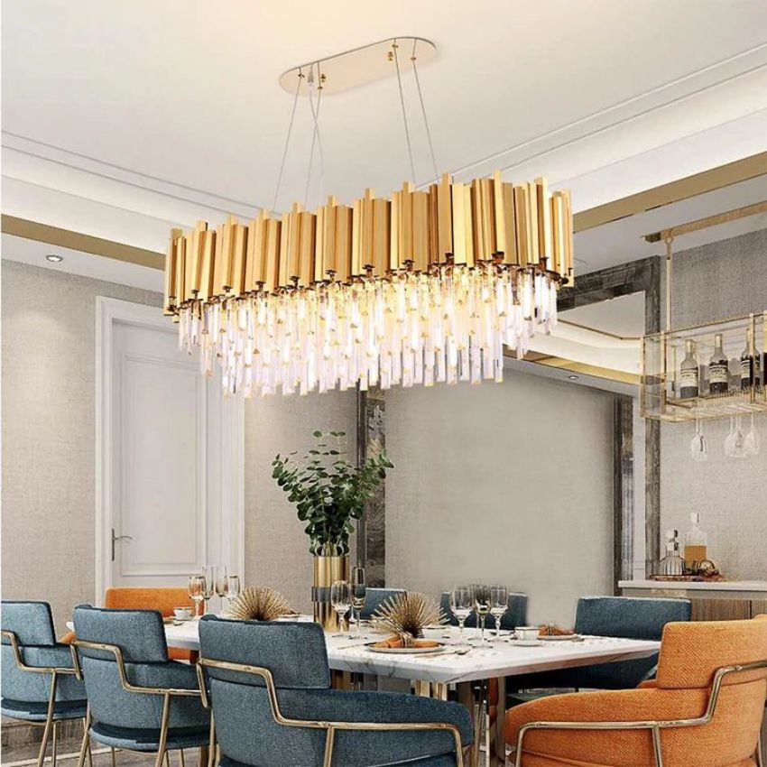 Bourbons Felipe Crystal Oval Chandelier chandeliers for dining room,chandeliers for stairways,chandeliers for foyer,chandeliers for bedrooms,chandeliers for kitchen,chandeliers for living room Rbrights   