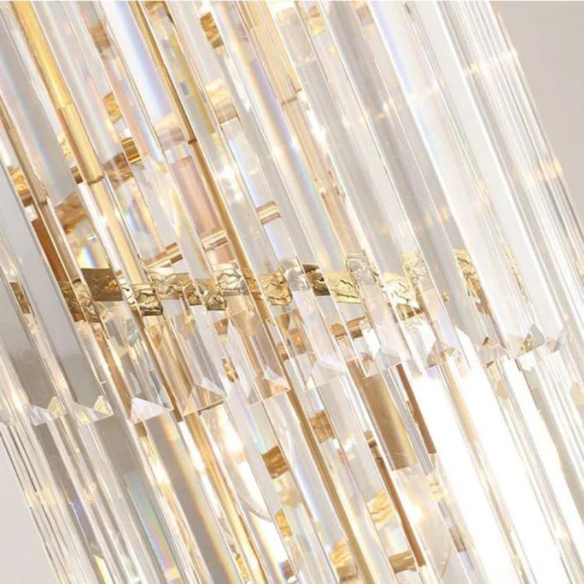 Bourbons Louis 2-Story Crystal Round Chandelier chandeliers for dining room,chandeliers for stairways,chandeliers for foyer,chandeliers for bedrooms,chandeliers for kitchen,chandeliers for living room Rbrights   