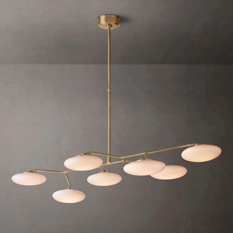 Iris Linear Chandelier 61" 吊灯 rbrights   