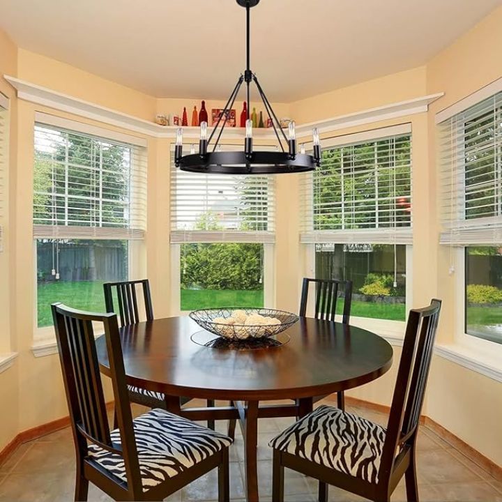 Camino Vintage Filament Round Chandelier 26“