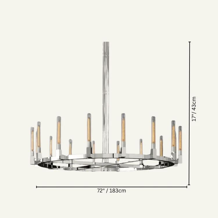 Cania Glass Chandelier