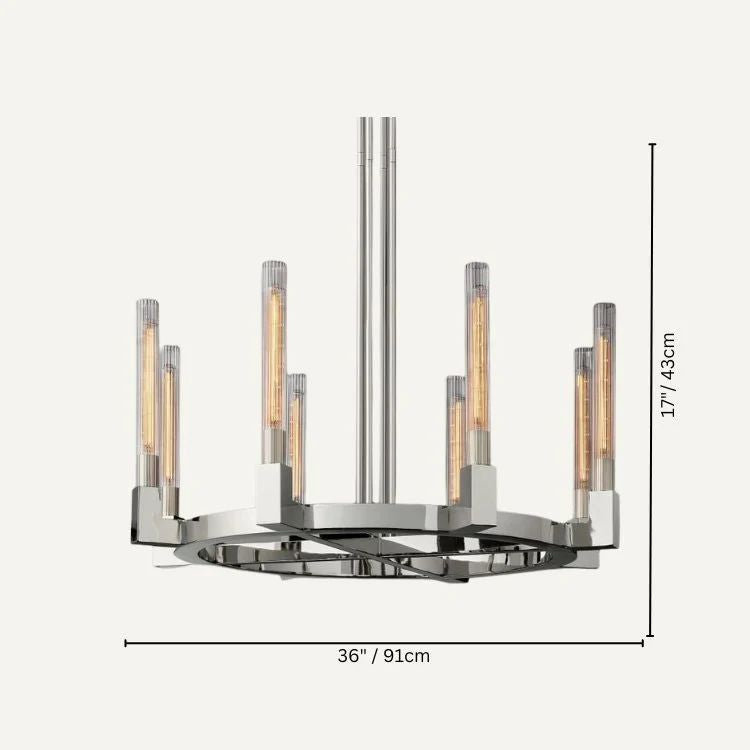 Cania Glass Chandelier